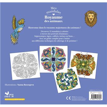 Mes mandalas Le royaume des animaux
