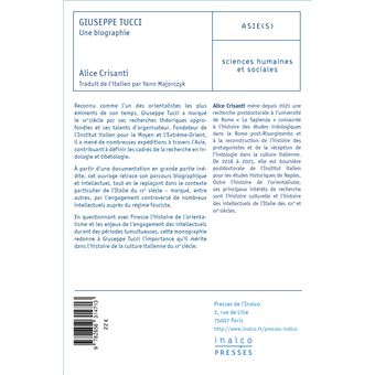 Giuseppe Tucci. Une biographie