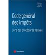 Code général des impôts et Livre des procédures fiscales 2025 - relié ...