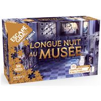 Escape game puzzle - Longue nuit au musée