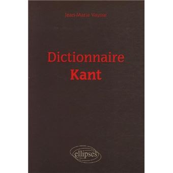 Dictionnaire Kant - 1