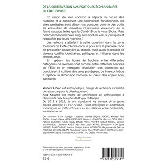 De la conservation aux politiques éco-sanitaires en Côte d’Ivoire