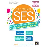 Dico SES - Economie et Sciences sociales - Ed. 2026-2027