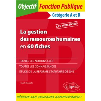 La gestion des ressources humaines en 60 fiches - 1