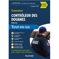Concours Contrôleur des douanes - 2022/2023