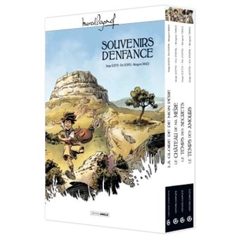 Marcel Pagnol En BD - Marcel Pagnol En BD, Coffret 4 Volumes, Tome 1 à Tome 4 - 1