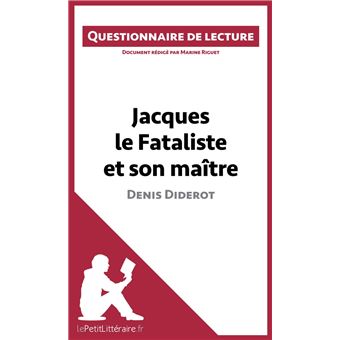 Jacques le Fataliste et son maître de Denis Diderot - 1
