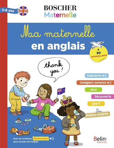 Ma maternelle en anglais - Marie-Elise Masson - Belin Éducation - broché - Scolaire / Universitaire - Belin Education