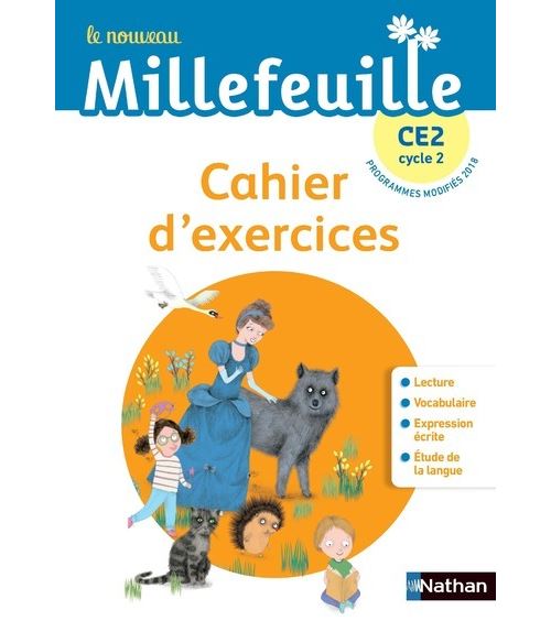Le nouveau - Mille feuilles - CE2 - Cahier d'exercices
