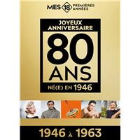 Mes 18 premières années - Né en 1946