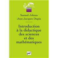 Introduction à la didactique des sciences et des mathématiques