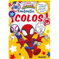 Marvel Spidey et ses amis extraordinaires - Fantastic' Colos - Coloriages codés et numérotés, points à relier et bien d'autres encore !