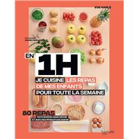 En 1 heure, je prépare les repas de mes enfants pour toute la semaine