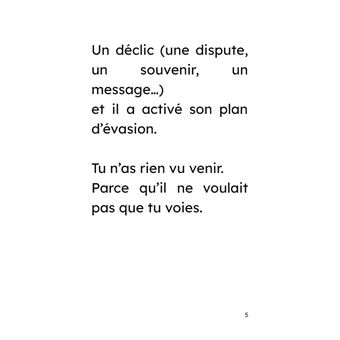 Quand il part du jour au lendemain
