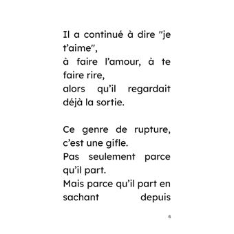 Quand il part du jour au lendemain