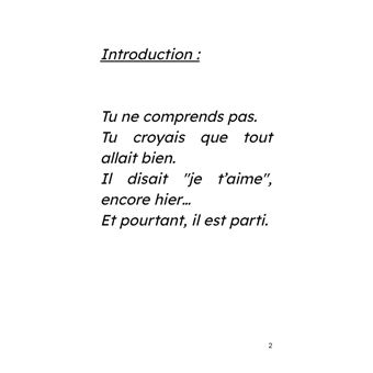Quand il part du jour au lendemain