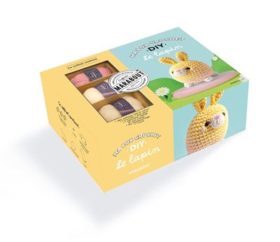 Ma box crochet Lapin Apily +fils + crochet + yeux + livret - Annick Ly - @a.p.i.l.y - Marabout - Boîte ou accessoire - Jeux livres objets