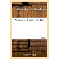 Nouveaux lundis. Tome 7