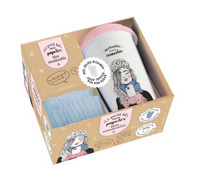 Le petit kit pour papoter bien emmitouflée Réchauffée mais connectée - Collectif - Dessain Et Tolra - Coffret - Jeux livres objets