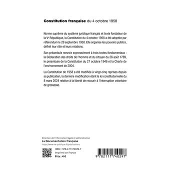 3 French Constitution Of 1958 Image: PICRYL - Public Domain