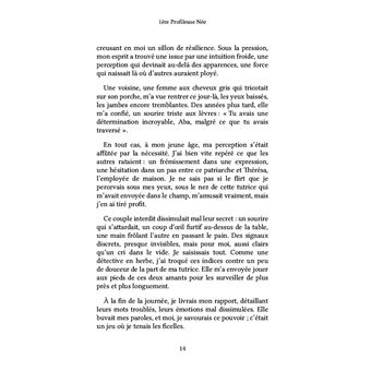 1ère Profileuse Née
