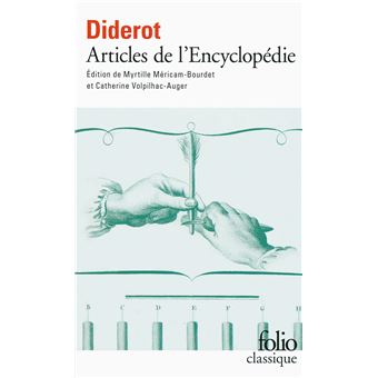 Articles de l'Encyclopédie - 1