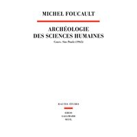 Archéologie des sciences humaines