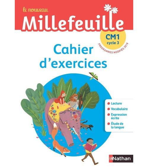 Le nouveau - Mille feuilles - CM1 - Cahier d'exercices