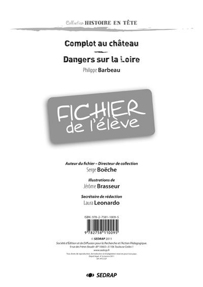 Complot au chateau - fichier -  Collectif - broché