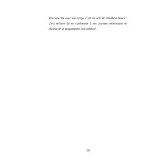 Reconnection à soi