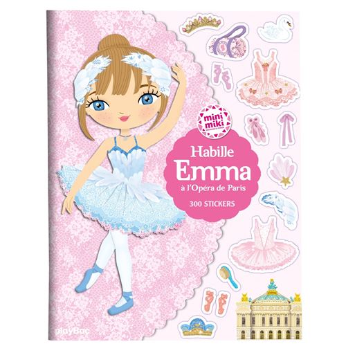 Minimiki - Stickers - Habille Emma à l'Opéra de Paris