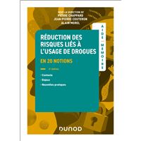 Aide-mémoire - Réduction des risques liés à l'usage de drogues