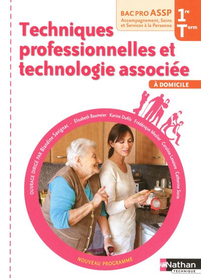 Techniques professionnelles et technologie associee - 1re /T