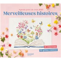 Merveilleuses histoires - Agenda point de croix 2025