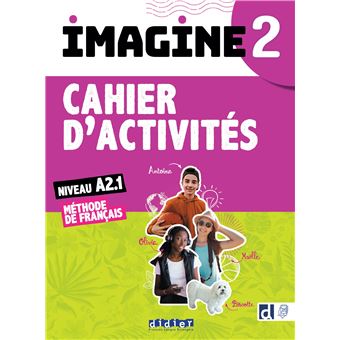 Imagine 2 - Niv. A2.1 - édition 2022 - Cahier + CD mp3 + didierfle.app