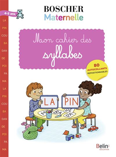 Mon cahier des syllabes - Déborah Mirabel - Belin Éducation - broché - Scolaire / Universitaire