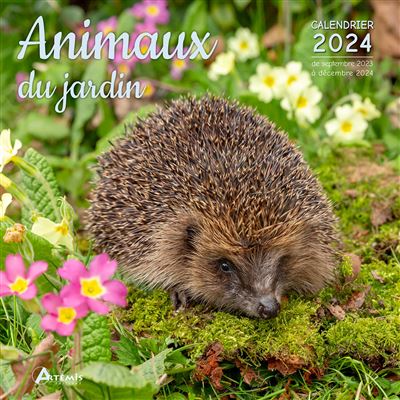 Calendrier Animaux du jardin 2024