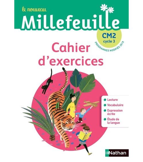 Le nouveau - Mille feuilles - CM2 - Cahier d'exercices