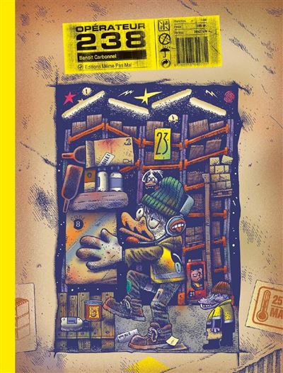 Opérateur 238 - Benoît Carbonnel - Meme Pas Mal - broché - Bande dessinée
