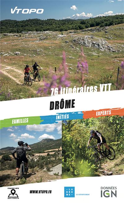 Drome 76 itineraires vtt 76 itineraires VTT - Collectif - Vt