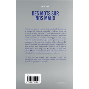 Des mots sur nos maux