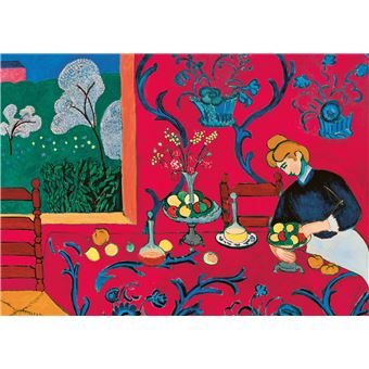 Puzzle Hazan. Matisse, La Desserte, harmonie rouge