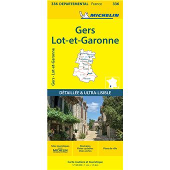 Carte Départementale Gers, Lot-et-Garonne - 1