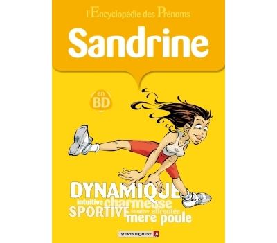 L'encyclopédie des Prénoms en BD - Tome 14 - Sandrine