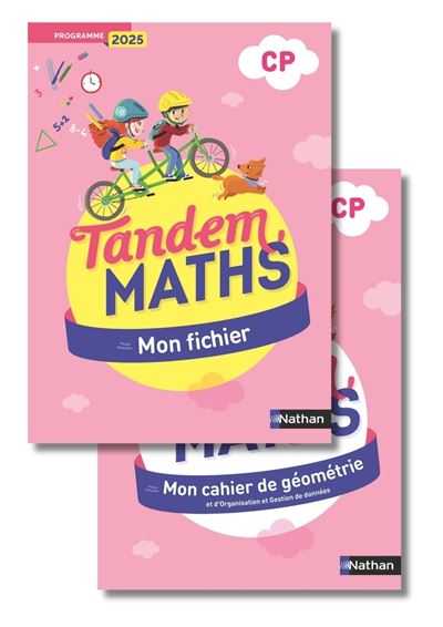 Nathan Tandem - Maths Cp - Fichier De L'élève + Cahier De Géométrie