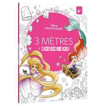 Disney Princesses - DISNEY PRINCESSES - 3 mètres à colorier - Frise à déplier (4+) - 1
