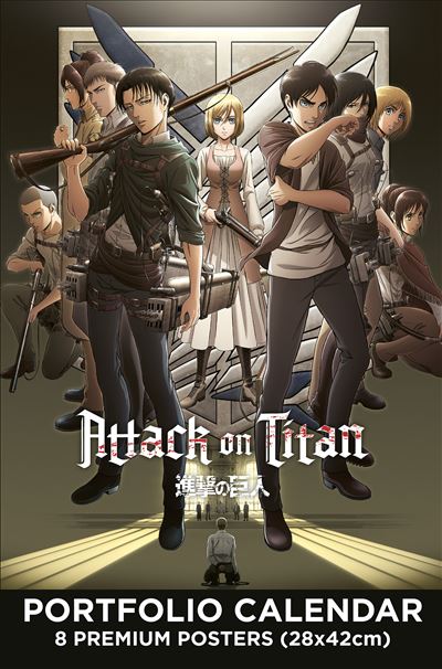 L'ATTAQUE DES TITANS - Calendrier 2023 : ShopForGeek.com