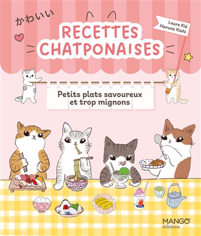 Couverture de Recettes chatponaises: Petits plats savoureux et trop mignons