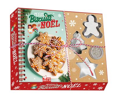Boîte à Biscuits En Métal Noël - Design Renard "Mes Petits Biscuits De Noël" - 19,6x13,1x7,2 Cm - Fabrication Française - Pour Conservation, Cadeau, Déco