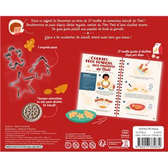 Mes petits biscuits de Noël - coffret avec accessoires